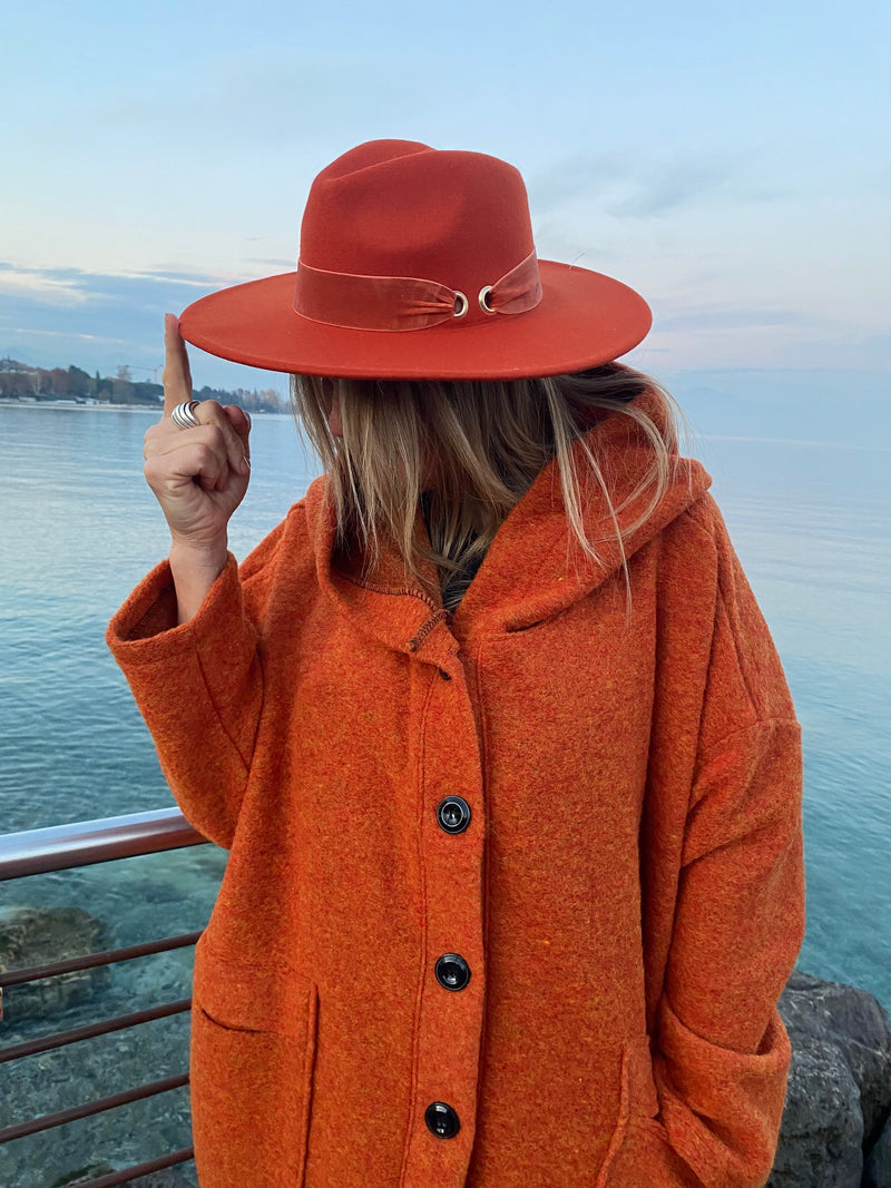 CAPPOTTO KARLSTAD ARANCIO