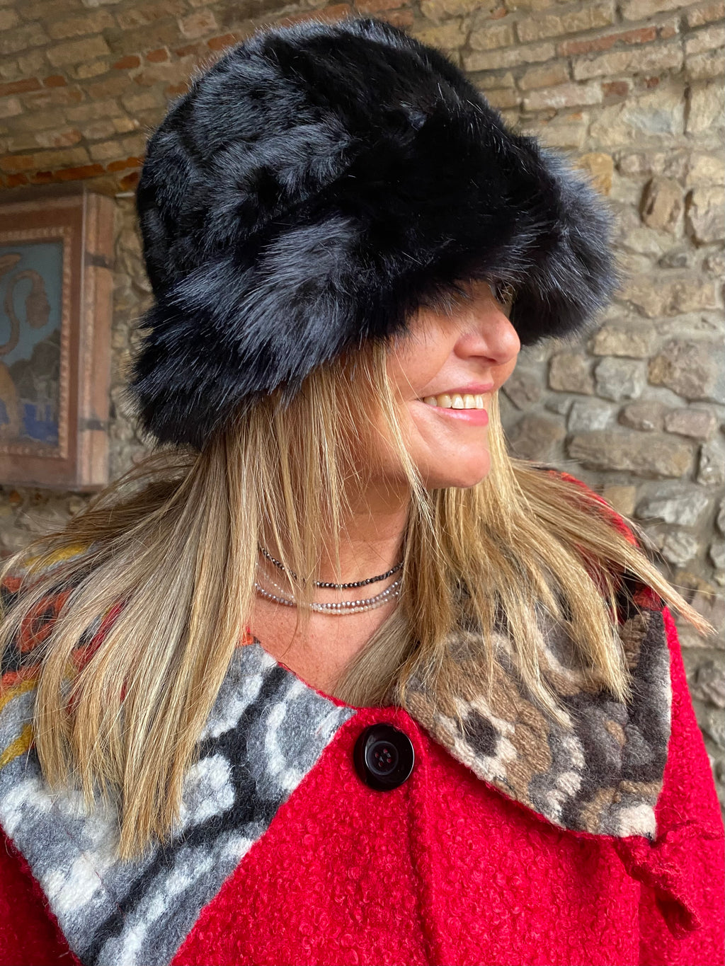 Cappellino Teddy nero