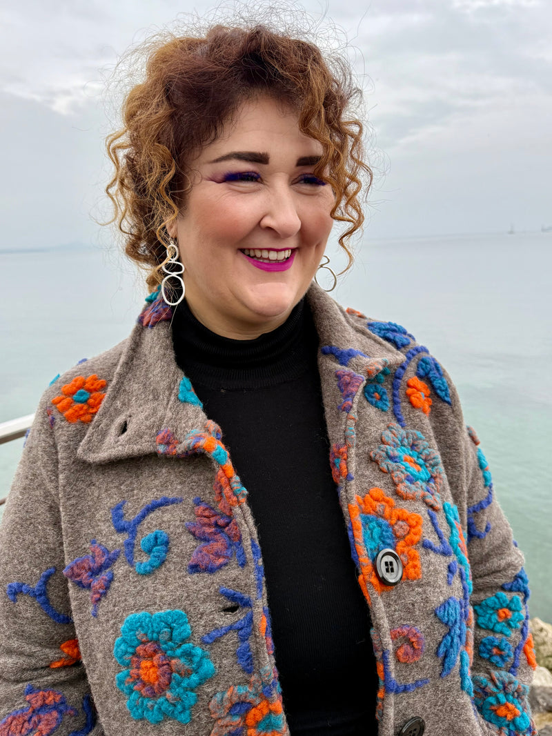 GIACCA LUNGA DORIS TORTORA