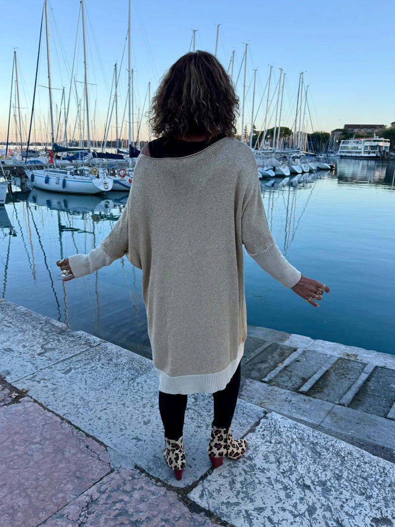 ABITONE /BLUSA DORATA