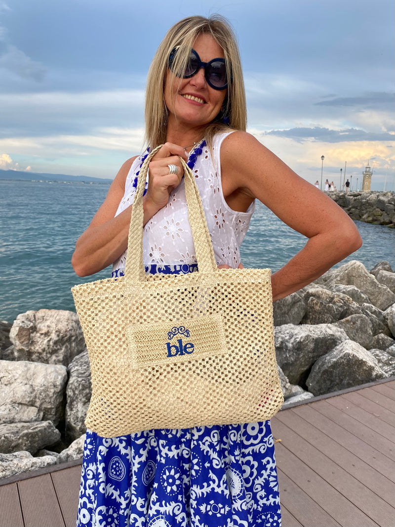 BORSA IN RAFFIA