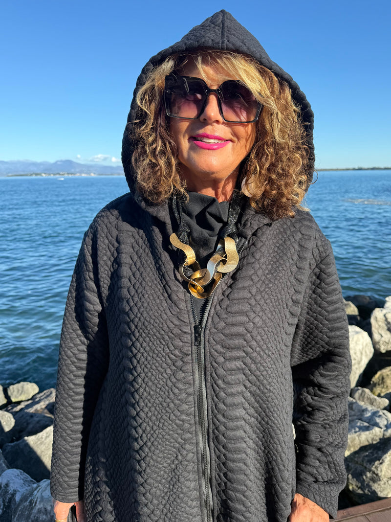 CARDIGAN ASIMMETRICO TREVIS