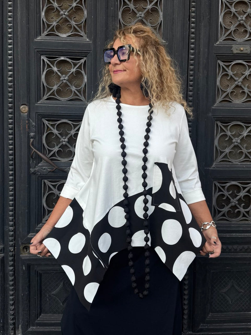 TOP STAMPA GEOMETRICA