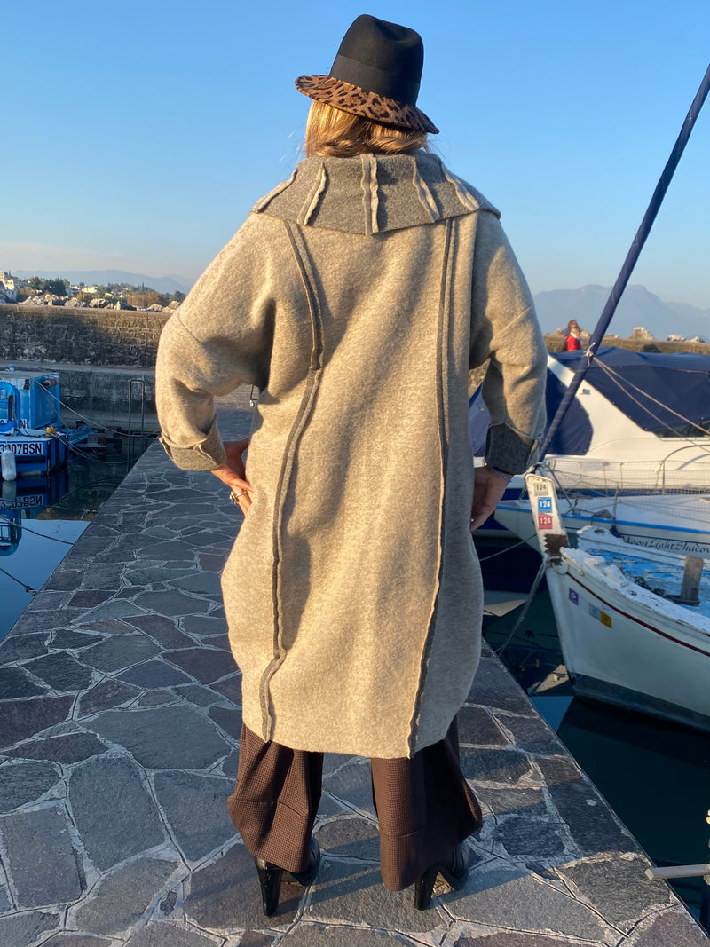 CAPPOTTO ETNIC BEIGE