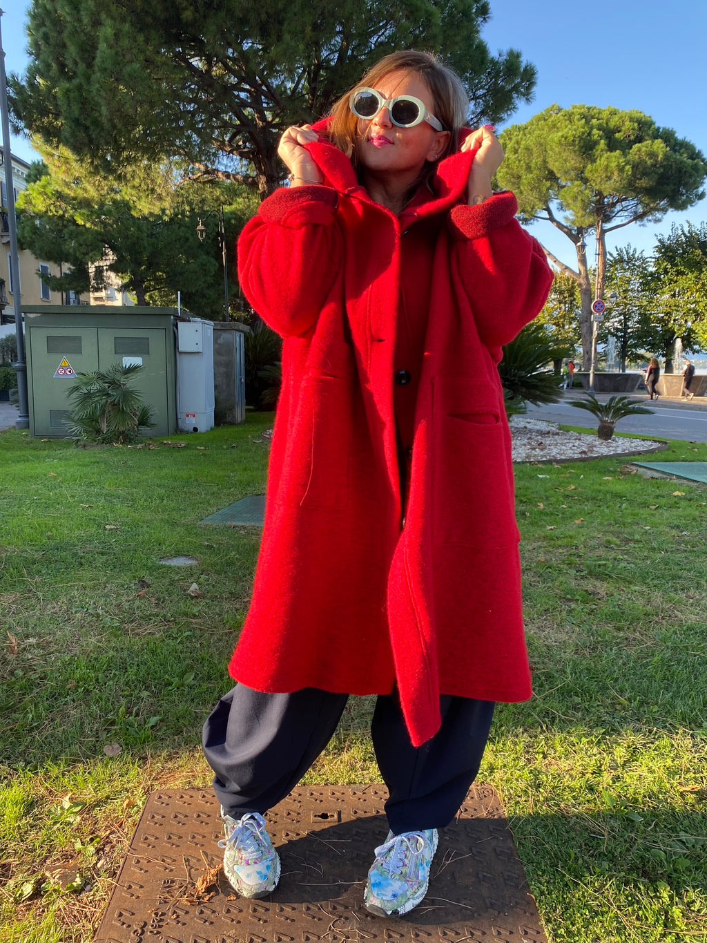 CAPPOTTO KARLSTAD ROSSO