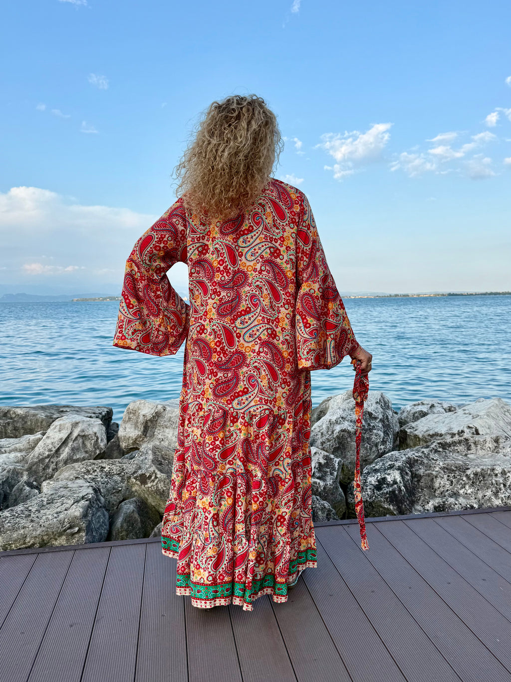 Kimono Rosso ed arancio