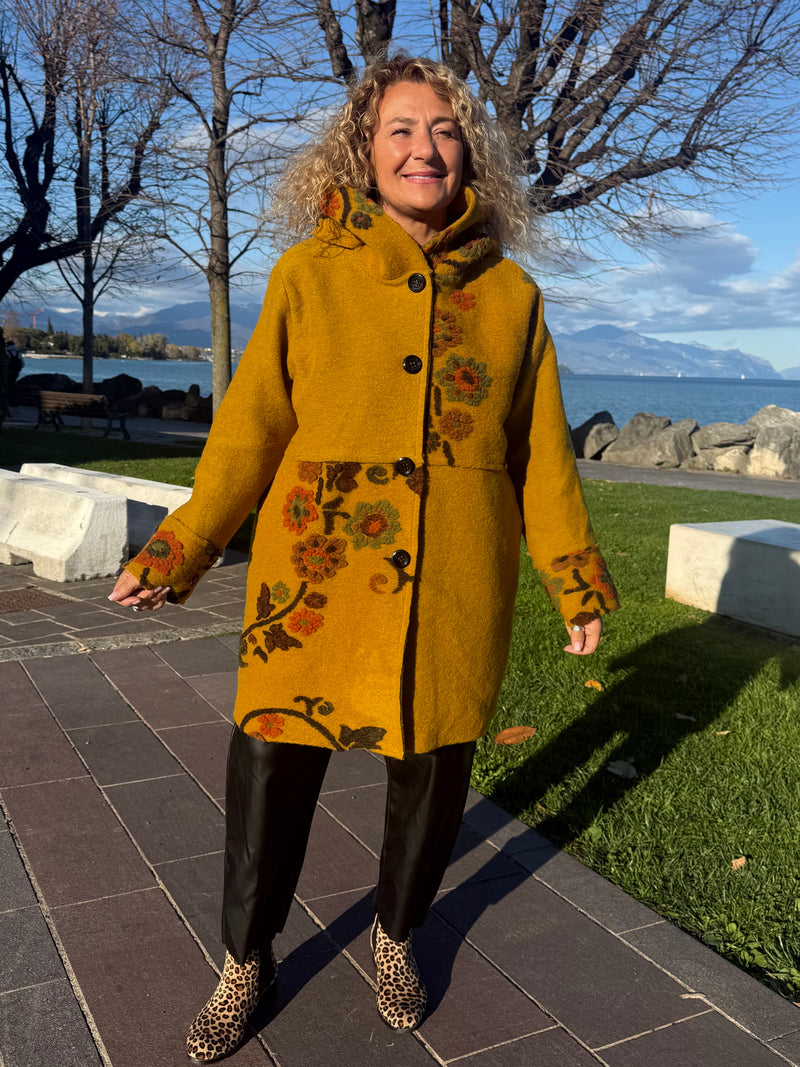 CAPPOTTO ETNIC CIOCCOLATO