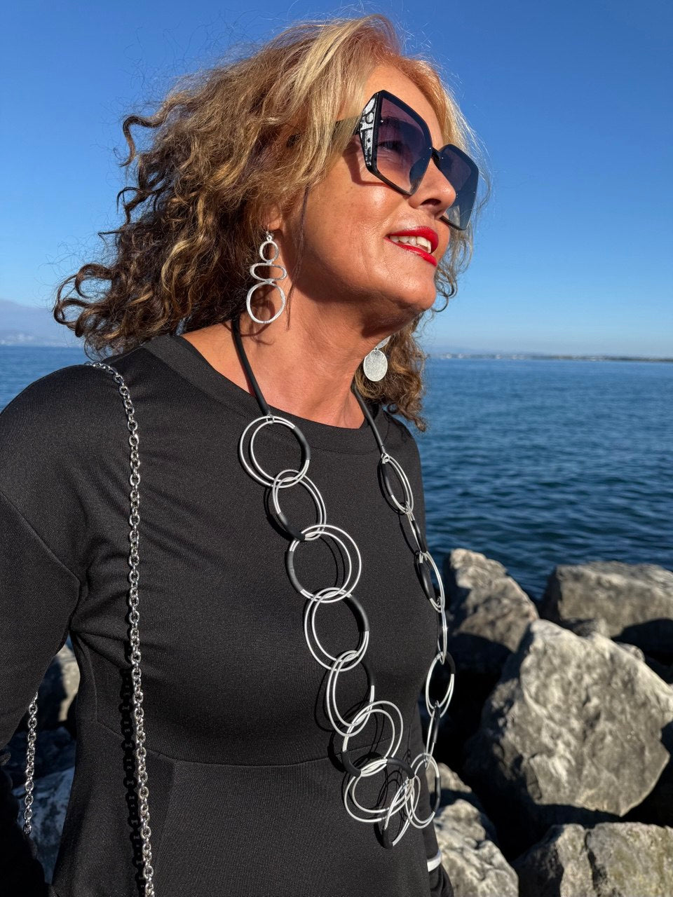 COLLANA DOPPI CERCHI