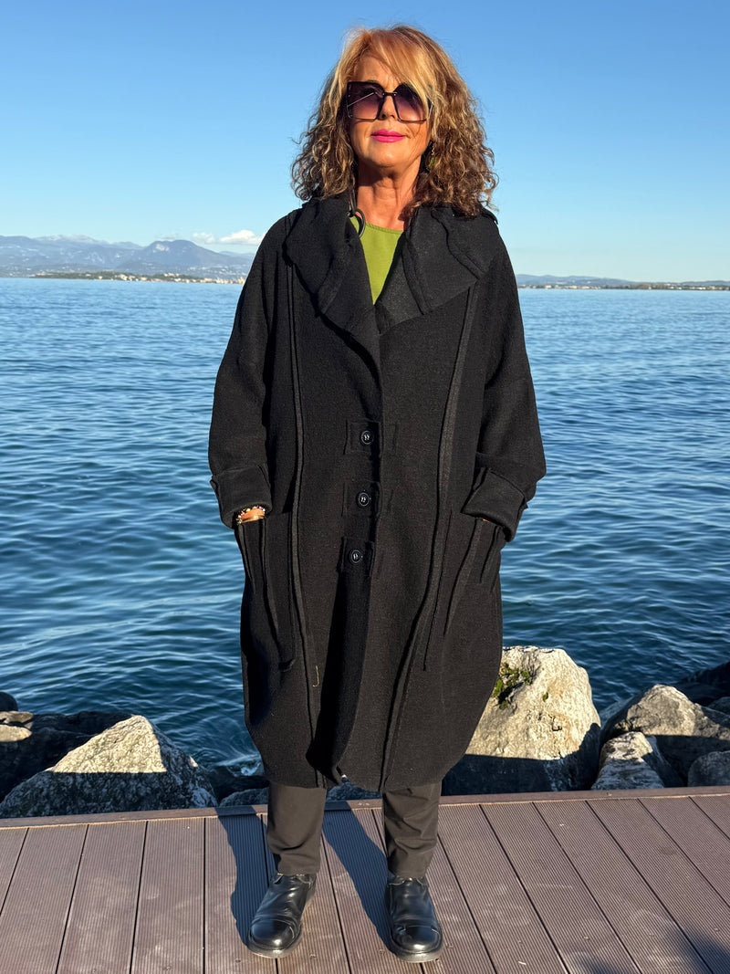 CAPPOTTO ETNIC VERDE MILITARE