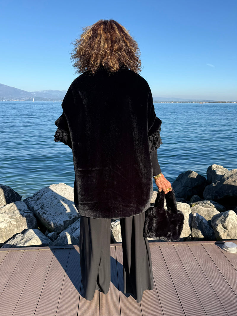 PELLICCIA TEDDY NERA