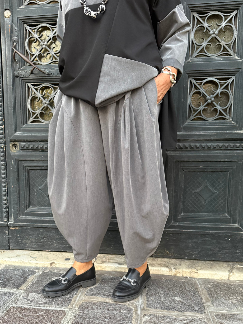 PANTALONE ZOE GRIGIO