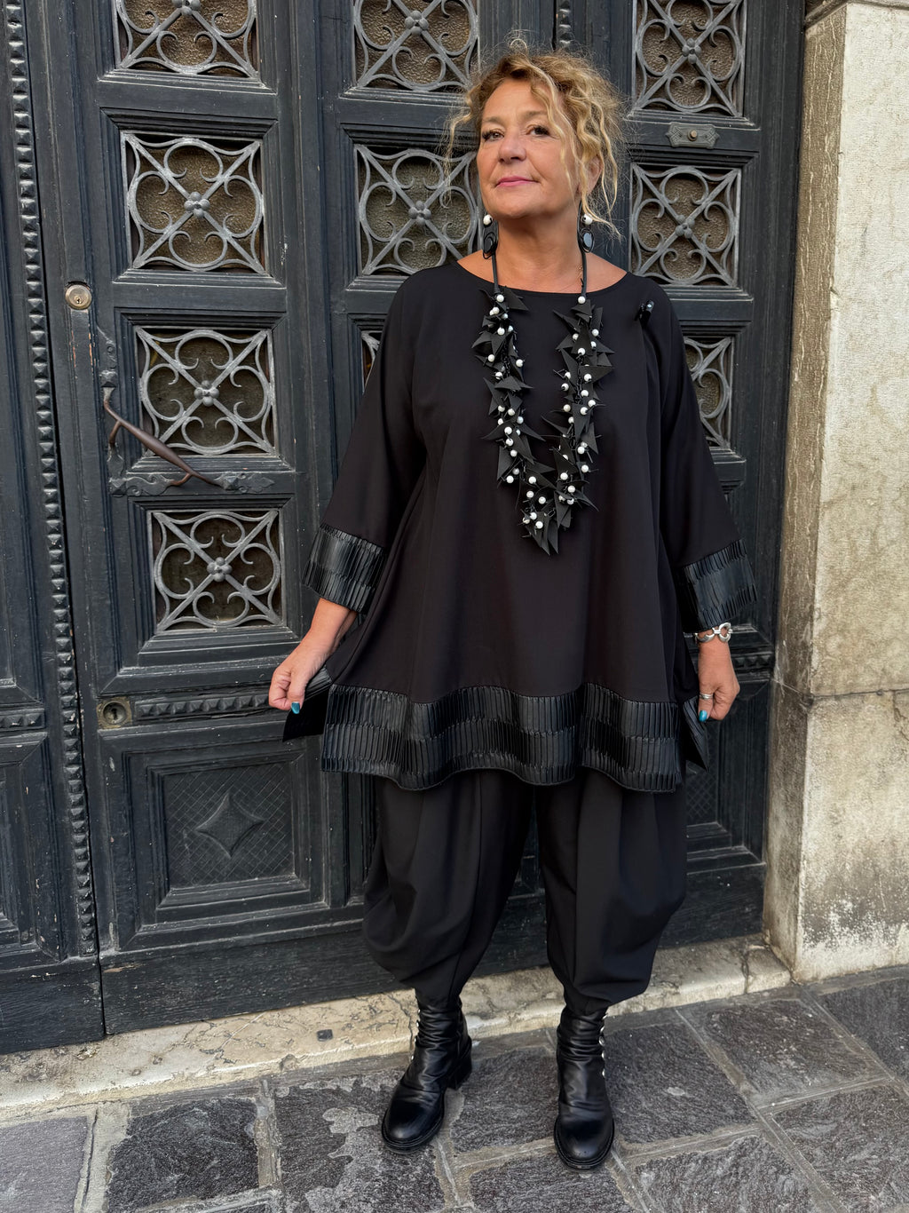 BLUSA DALIA NERA