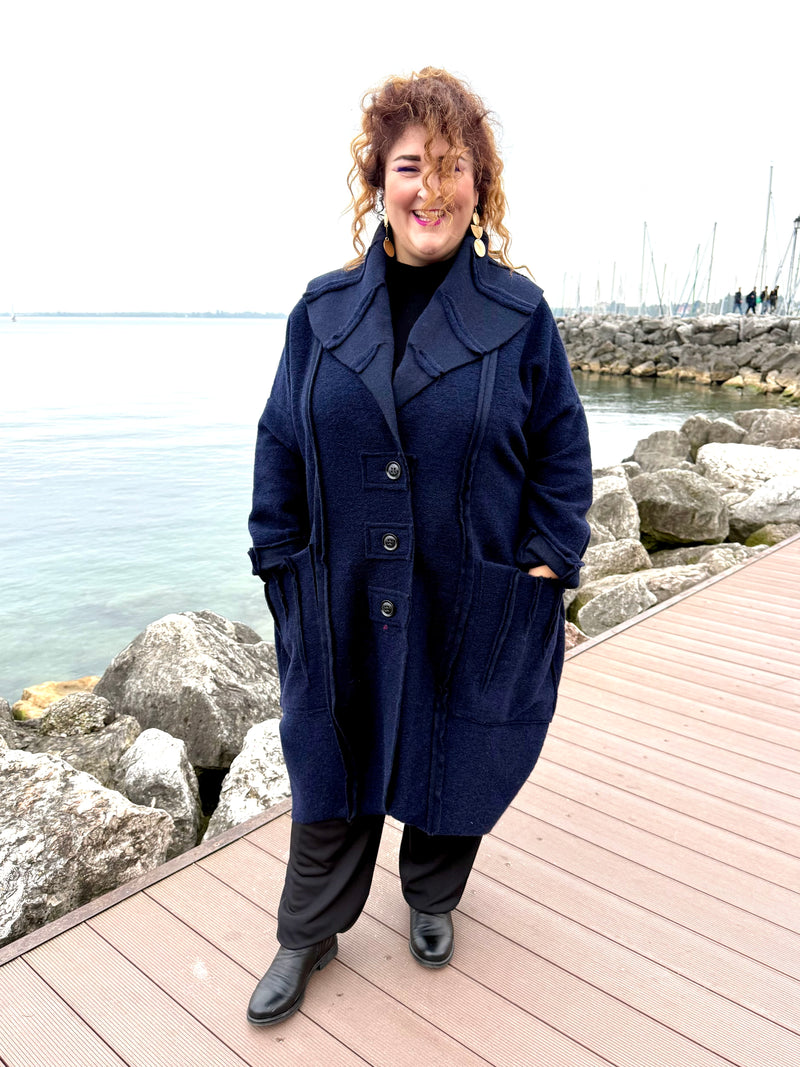 CAPPOTTO ETNIC BLU