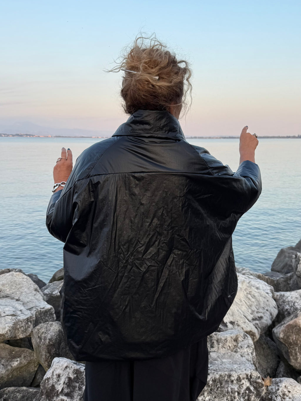 PIUMINO SCATOLINA NERO
