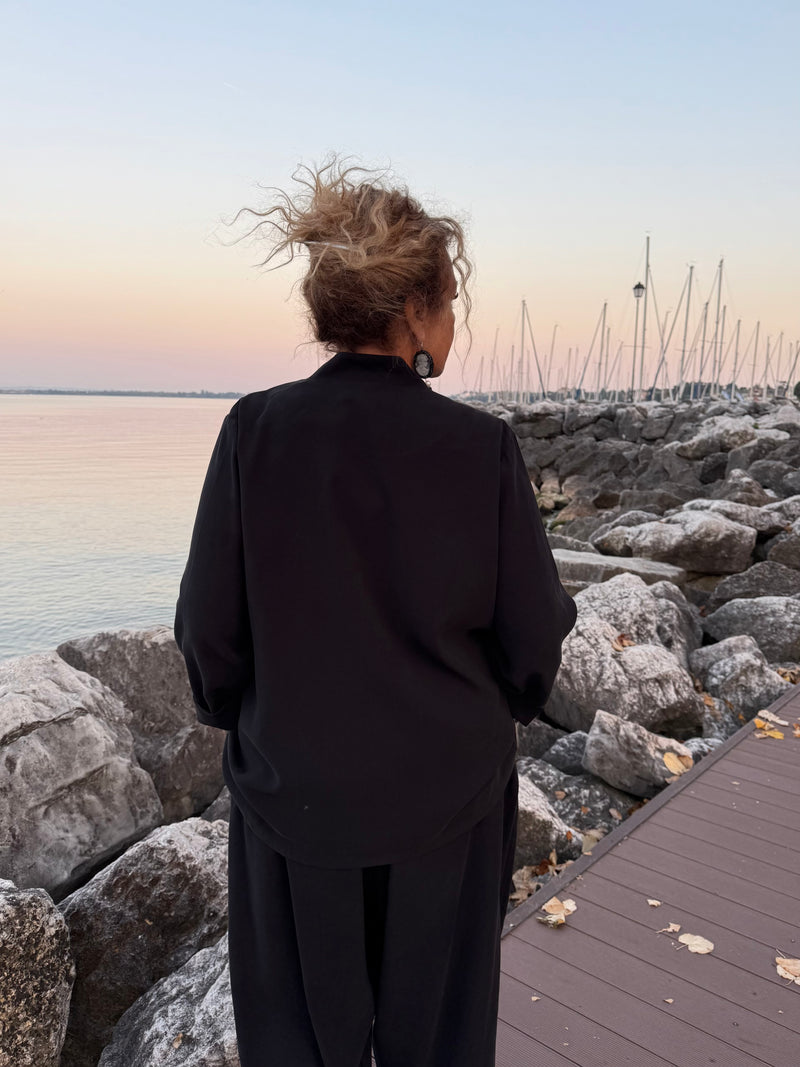 COMPLETO MALU’ CON PANTALONI NERO