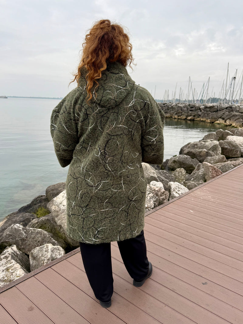 GIACCONE MOON VERDE SALVIA