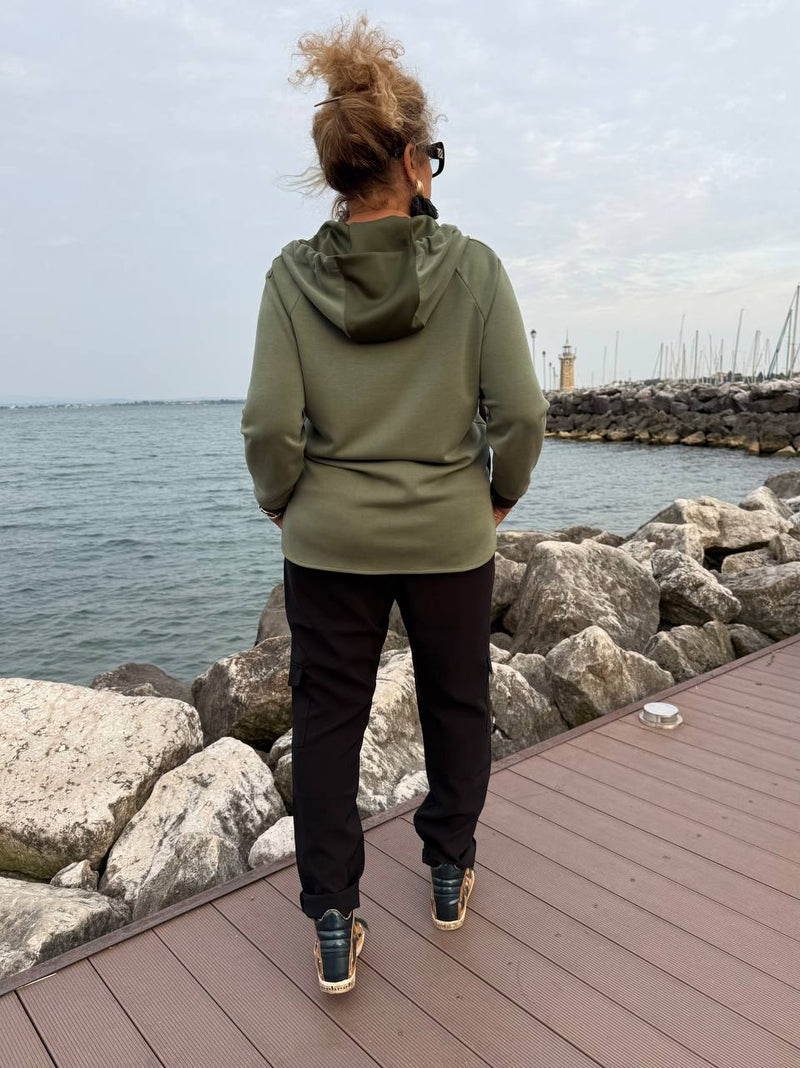 PANTALONE CARGO NERO
