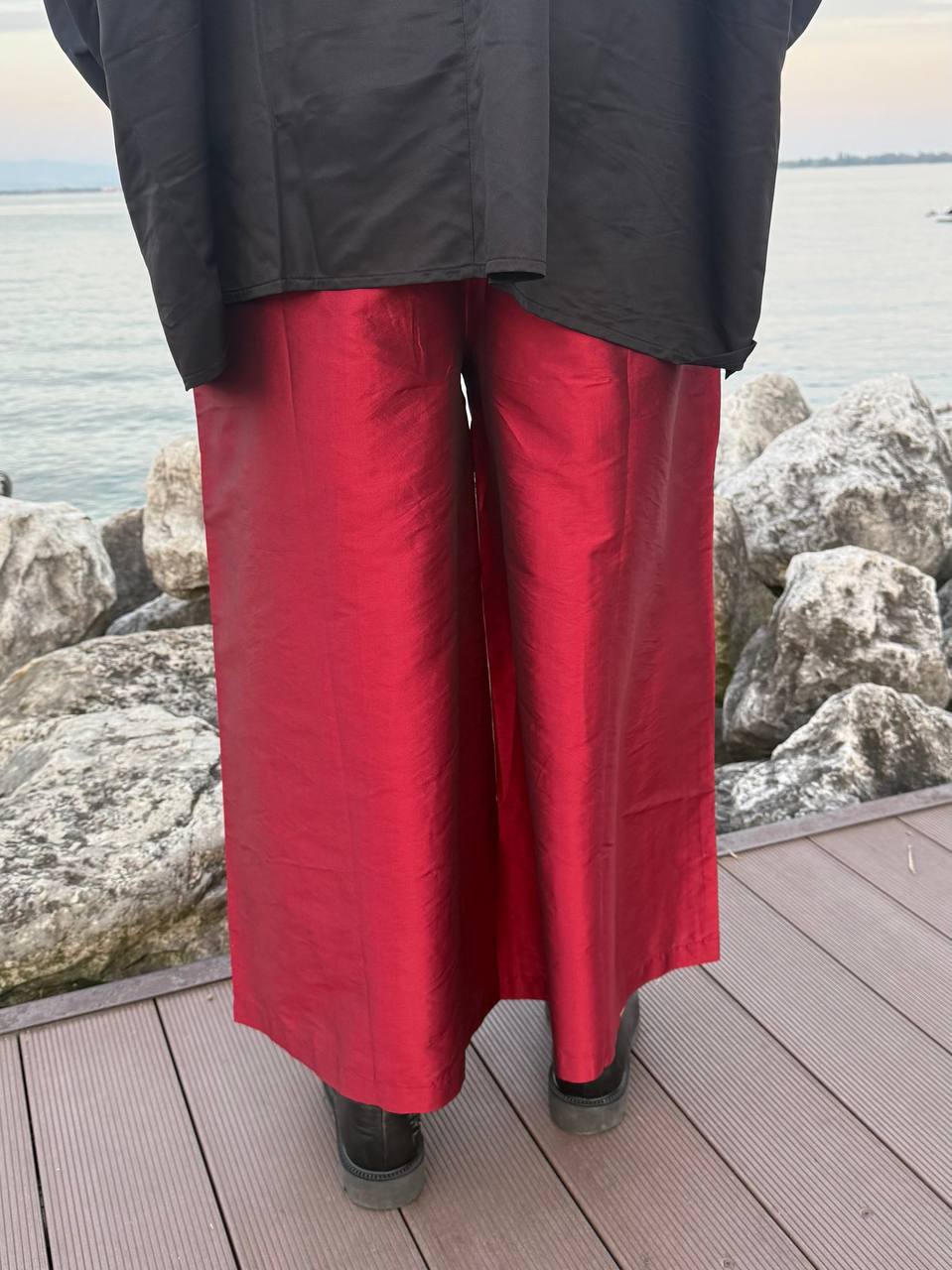 PANTALONE ROSSO ORIENTE