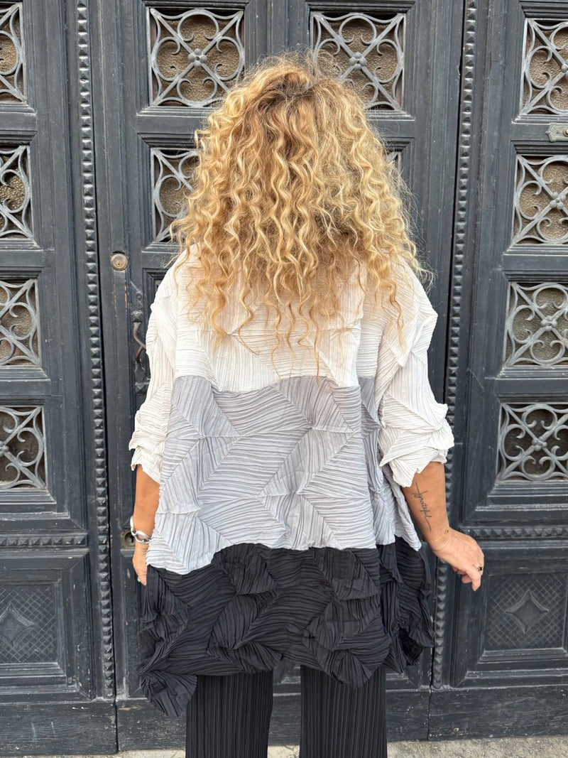 BLUSA PLISSÉ PIZZICATO DEGRADE’