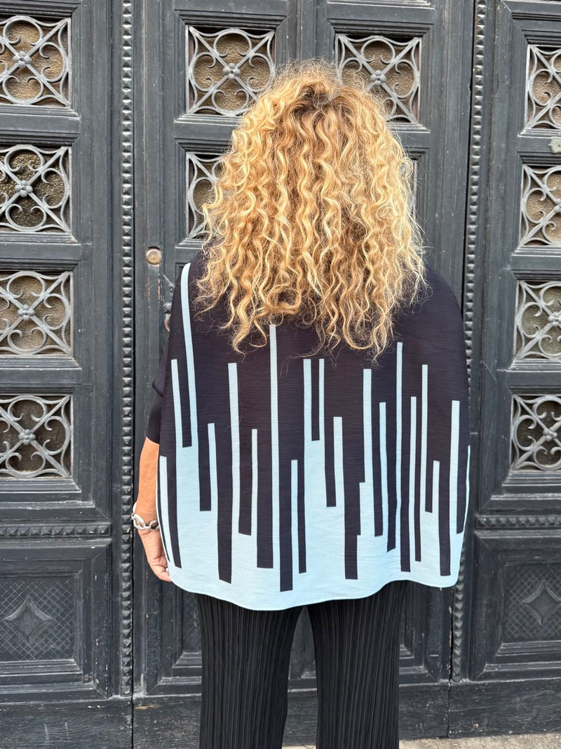 BLUSA PLISSÉ TOWERS