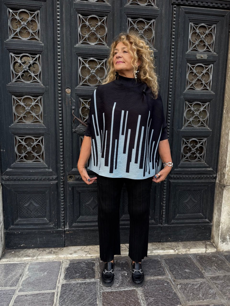 BLUSA PLISSÉ TOWERS