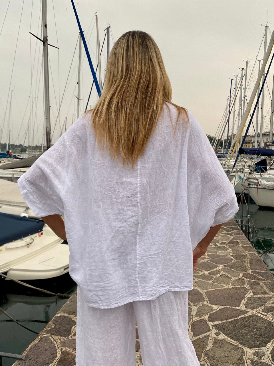 BLUSA KATI IN LINO