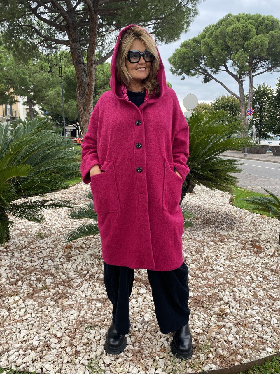 CAPPOTTO KARLSTAD FUCSIA