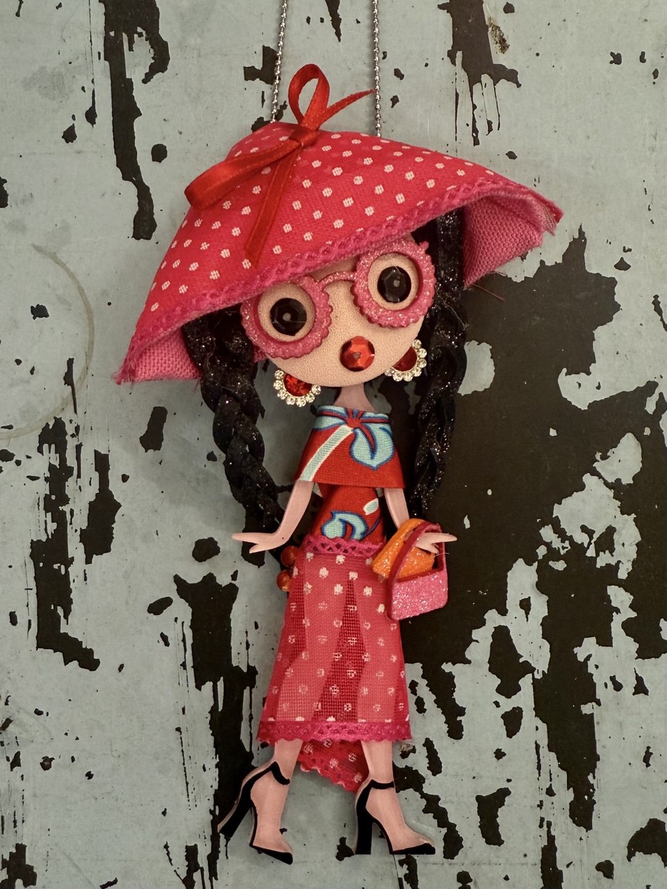 COLLANA E/ O SPILLA ROSA