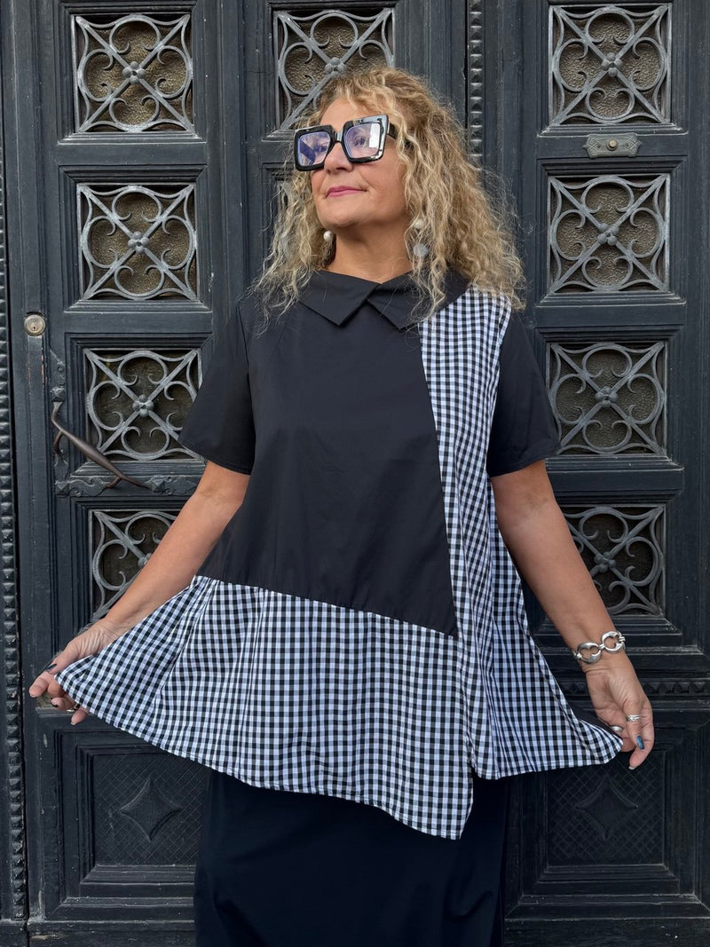 TOP STAMPA GEOMETRICA