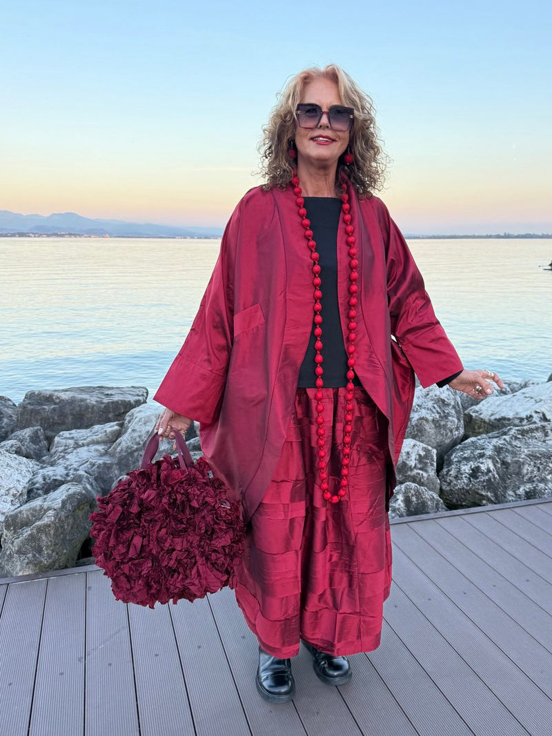 SPOLVERINO AMPIO ROSSO ORIENTE