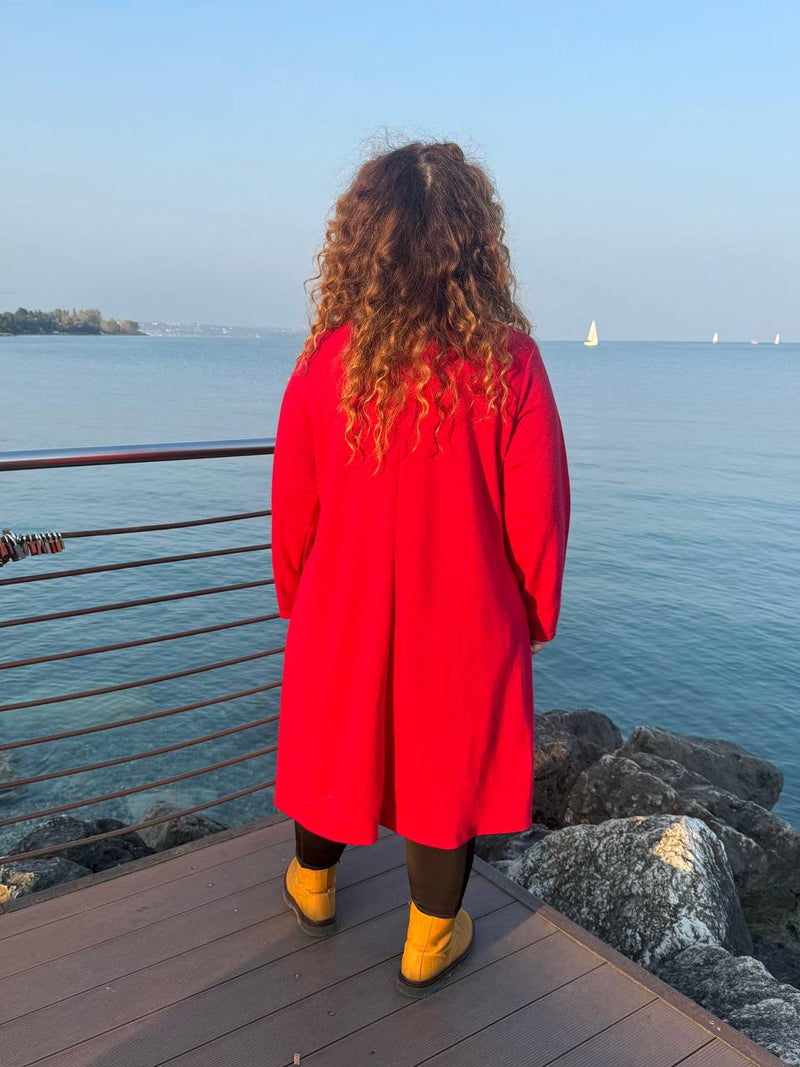 ABITO BUCANEVE ROSSO