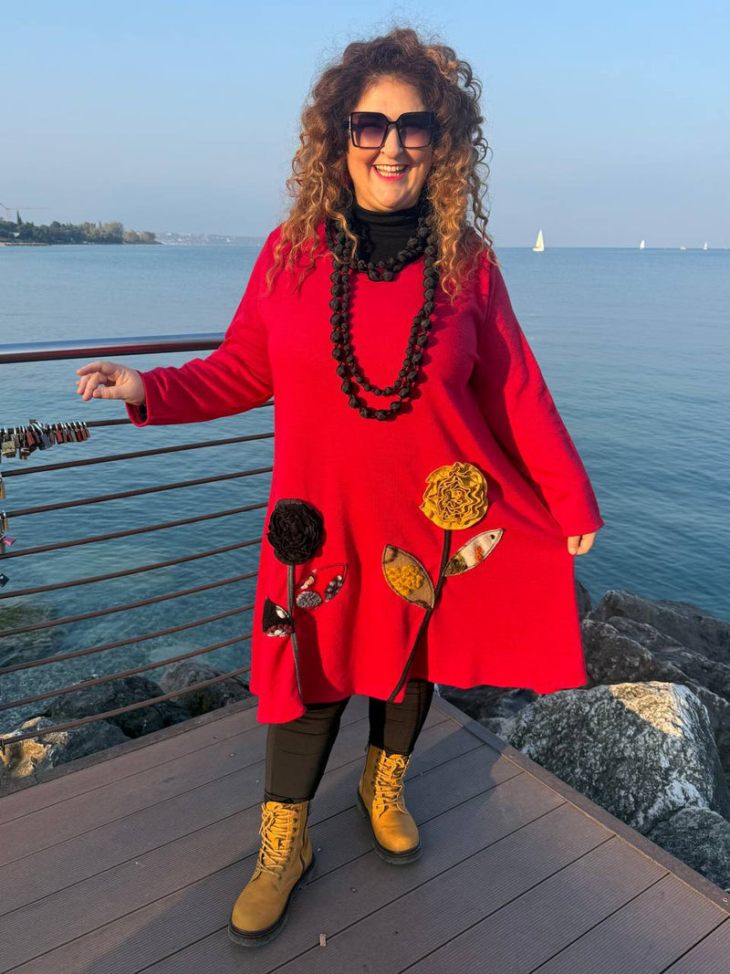 ABITO BUCANEVE ROSSO