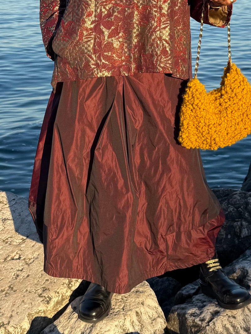 GONNA PALLONCINO TAFFETA