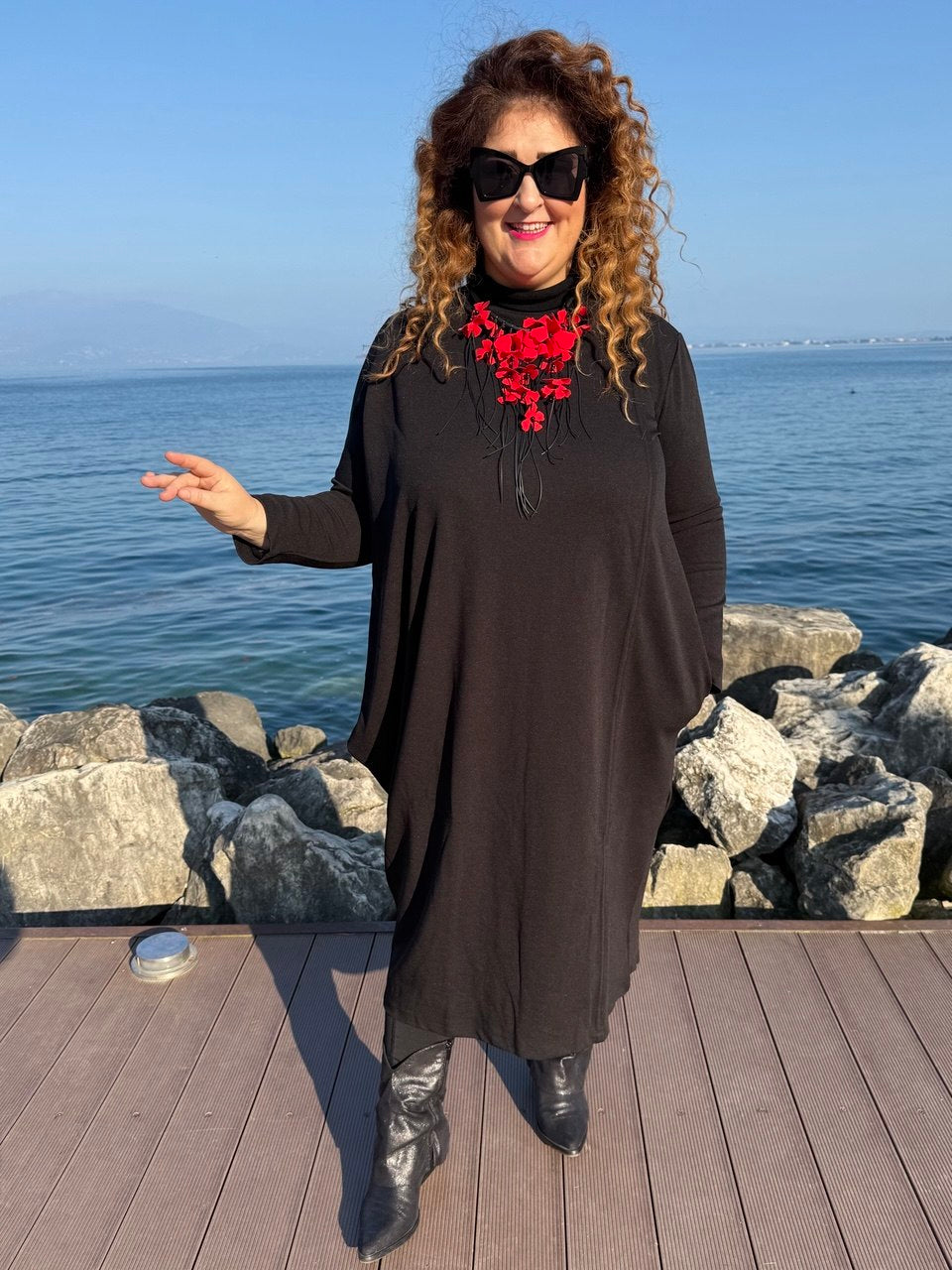 ABITO LUNGO OVERSIZE