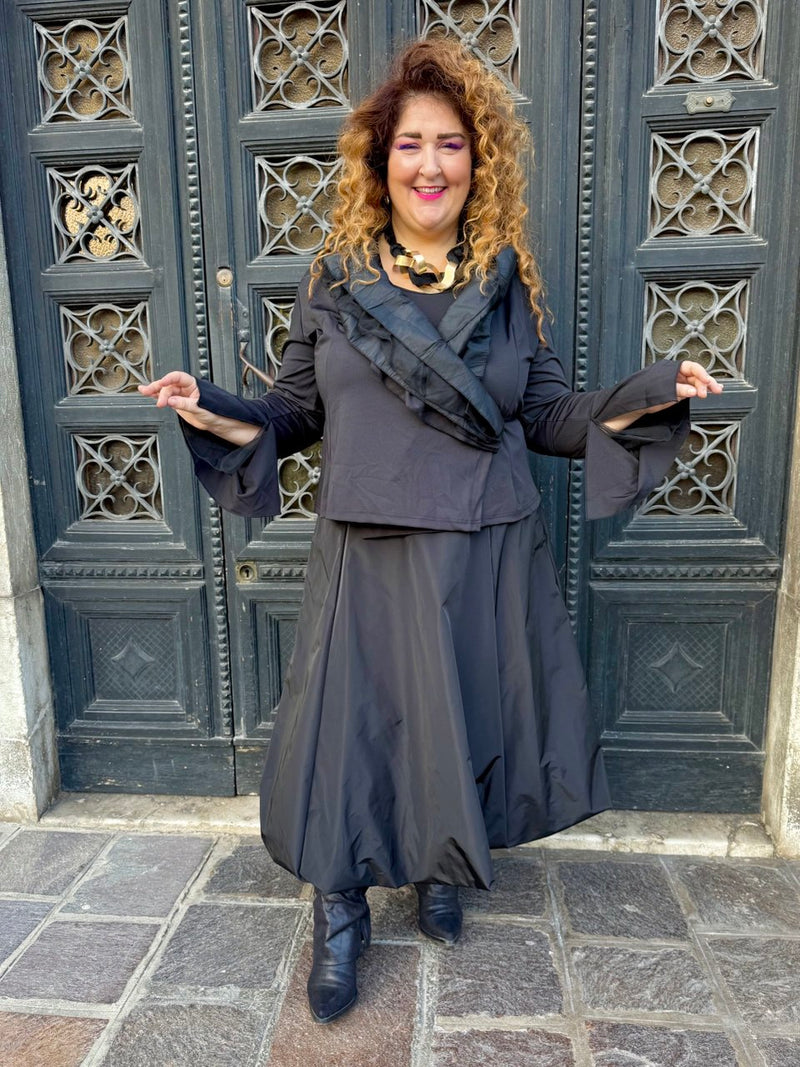 GONNA PALLONCINO TAFFETA