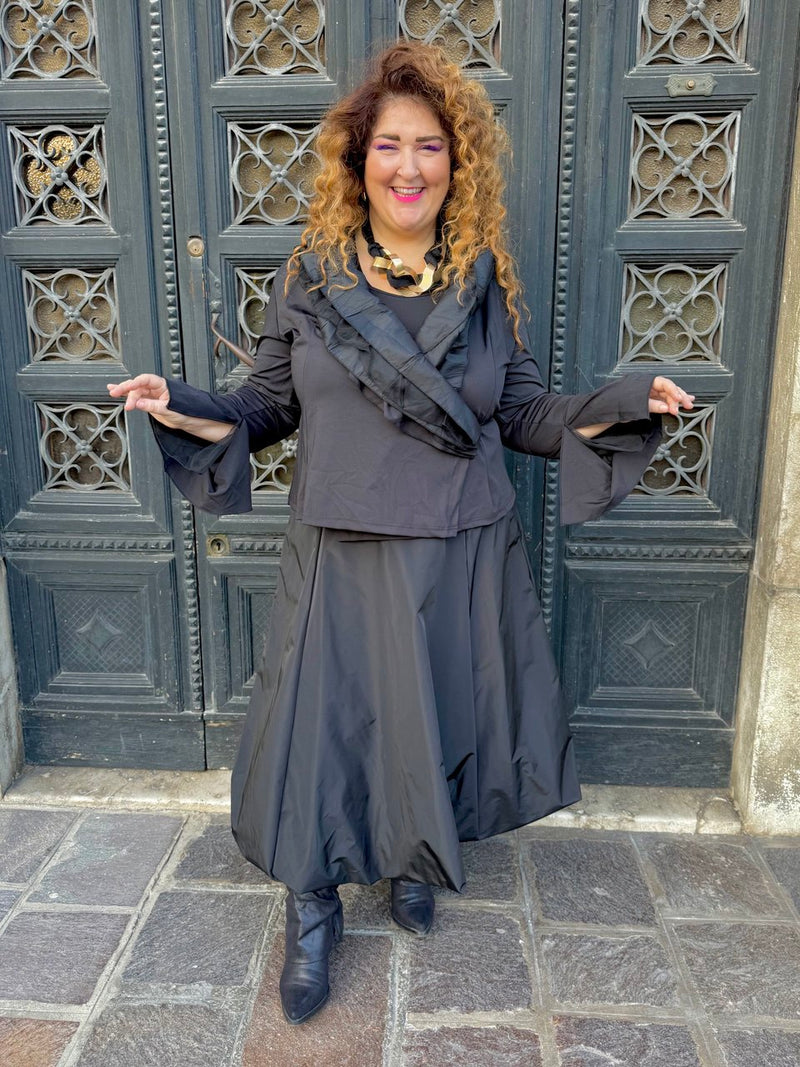 GONNA PALLONCINO TAFFETA