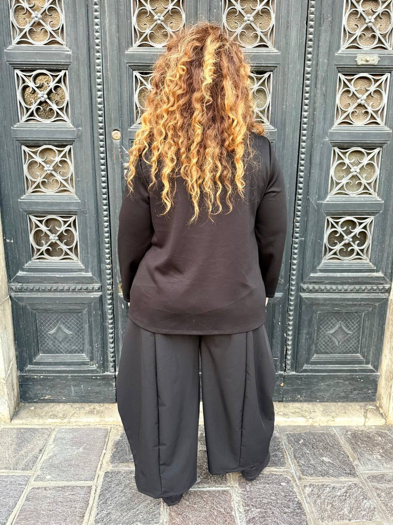 COMPLETO GEOMETRIE NERO