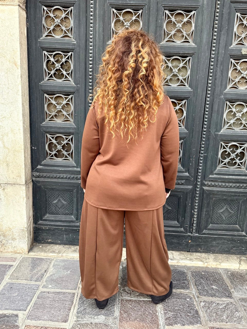 COMPLETO GEOMETRIE CIOCCOLATO