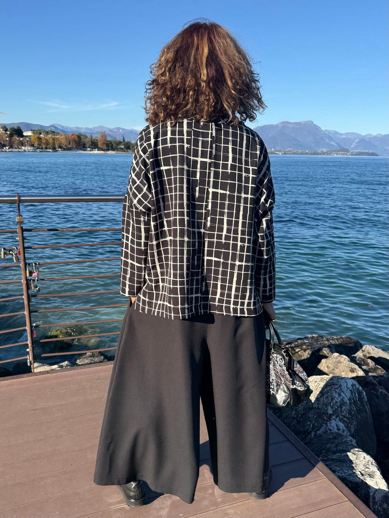 COMPLETO PALAZZO CON BOLLE