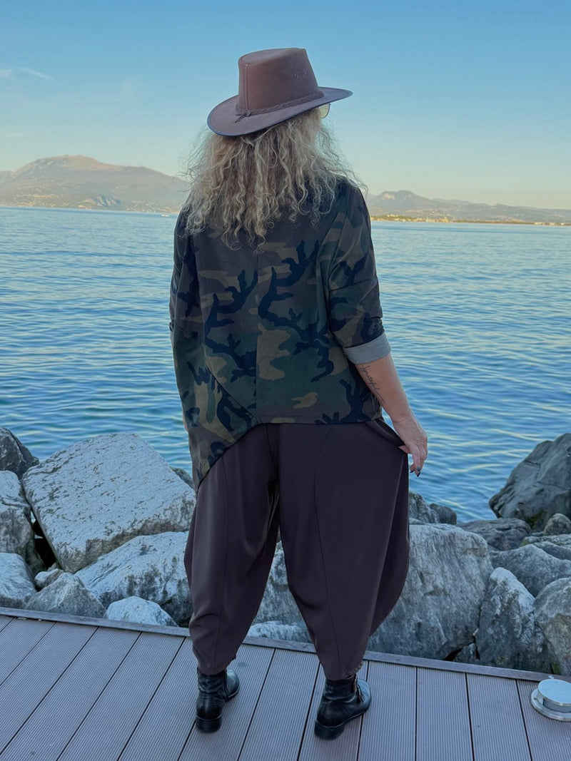 PANTALONE ZOE CIOCCOLATO