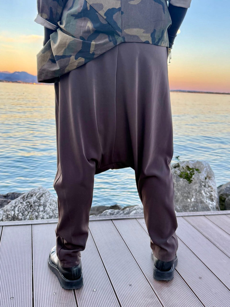 PANTALONI HORSE CIOCCOLATO