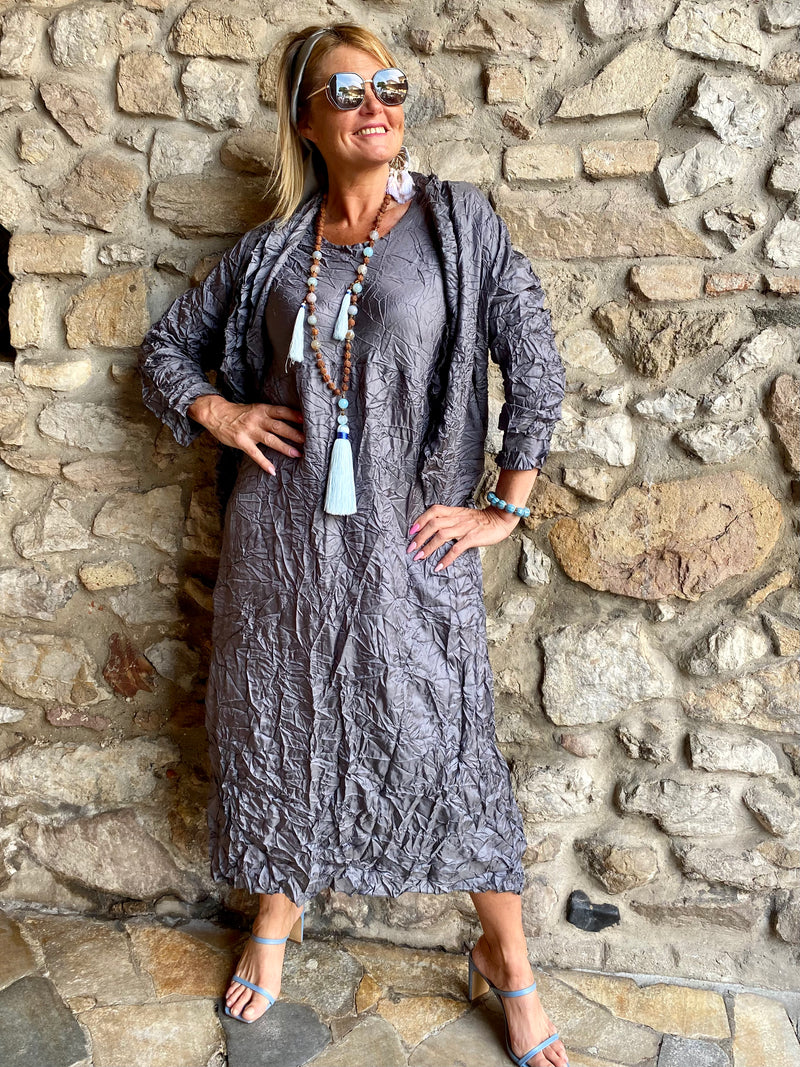 Abito 2025 grigio perla