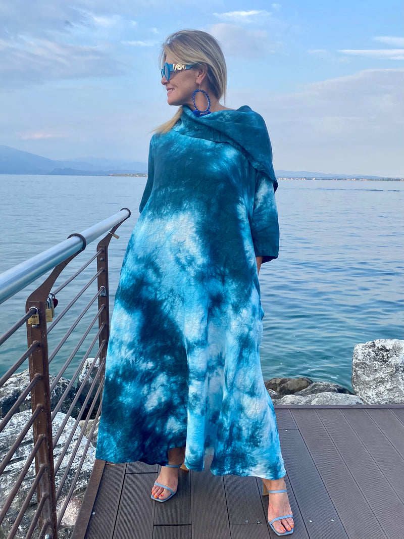 Abito Grazia azzurro e blu
