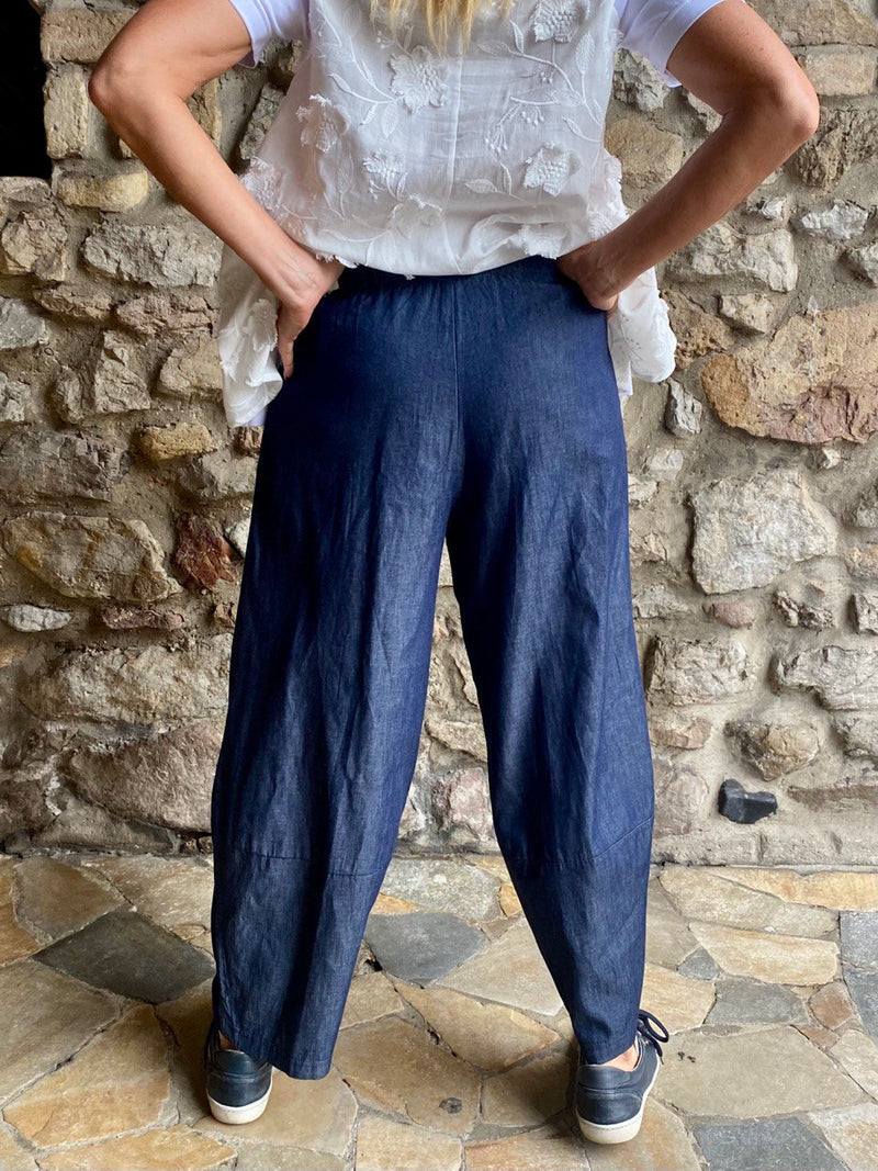 Pantaloni gaucho jeans