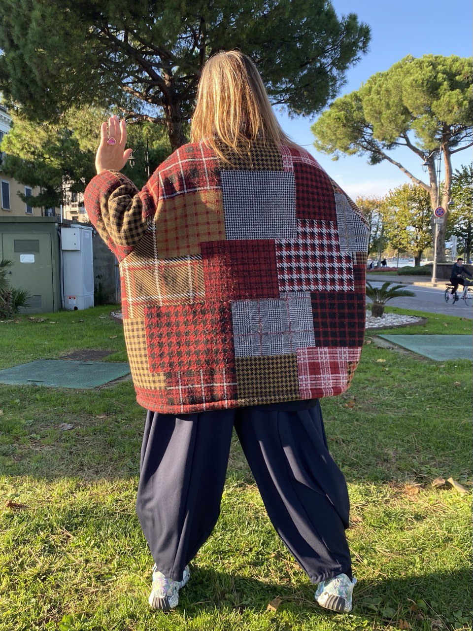 CAPPOTTO CORTO PATCHWORK