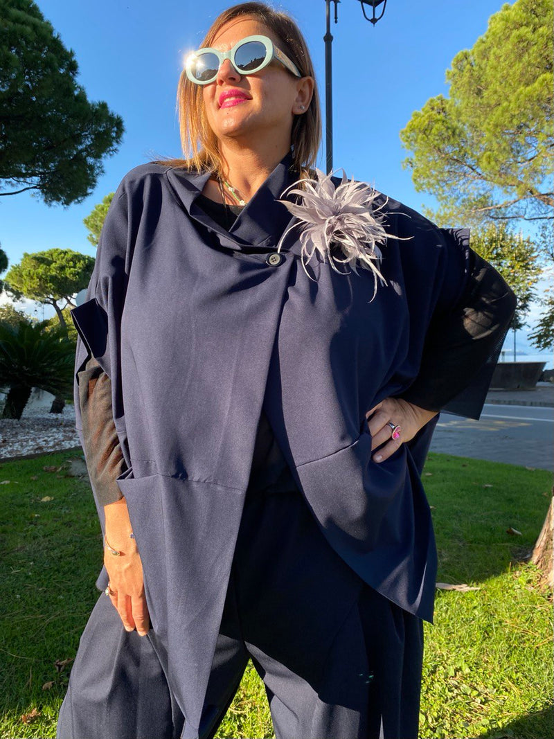 GIACCA/ BLUSA GLENDA BLU