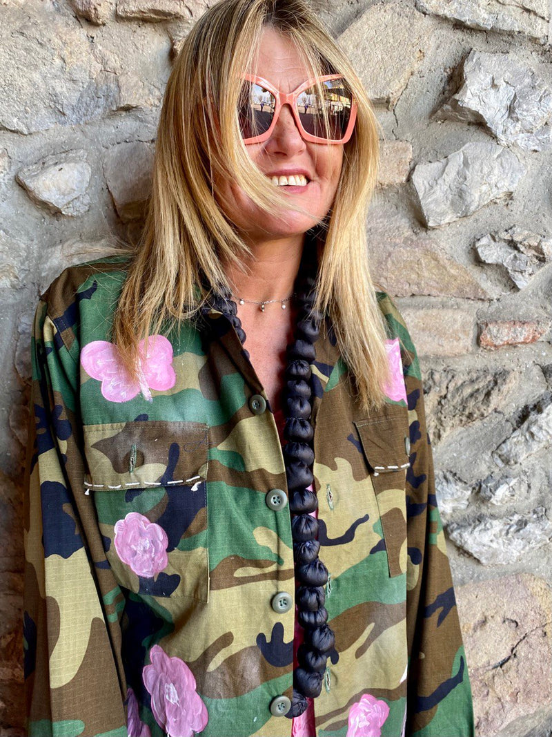 GIACCA/CAMICIA MILITARE RICAMATA NEMESI