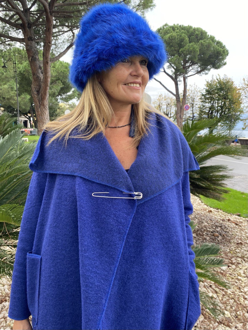 CAPPOTTO / CARDIGAN PARIGI BLU