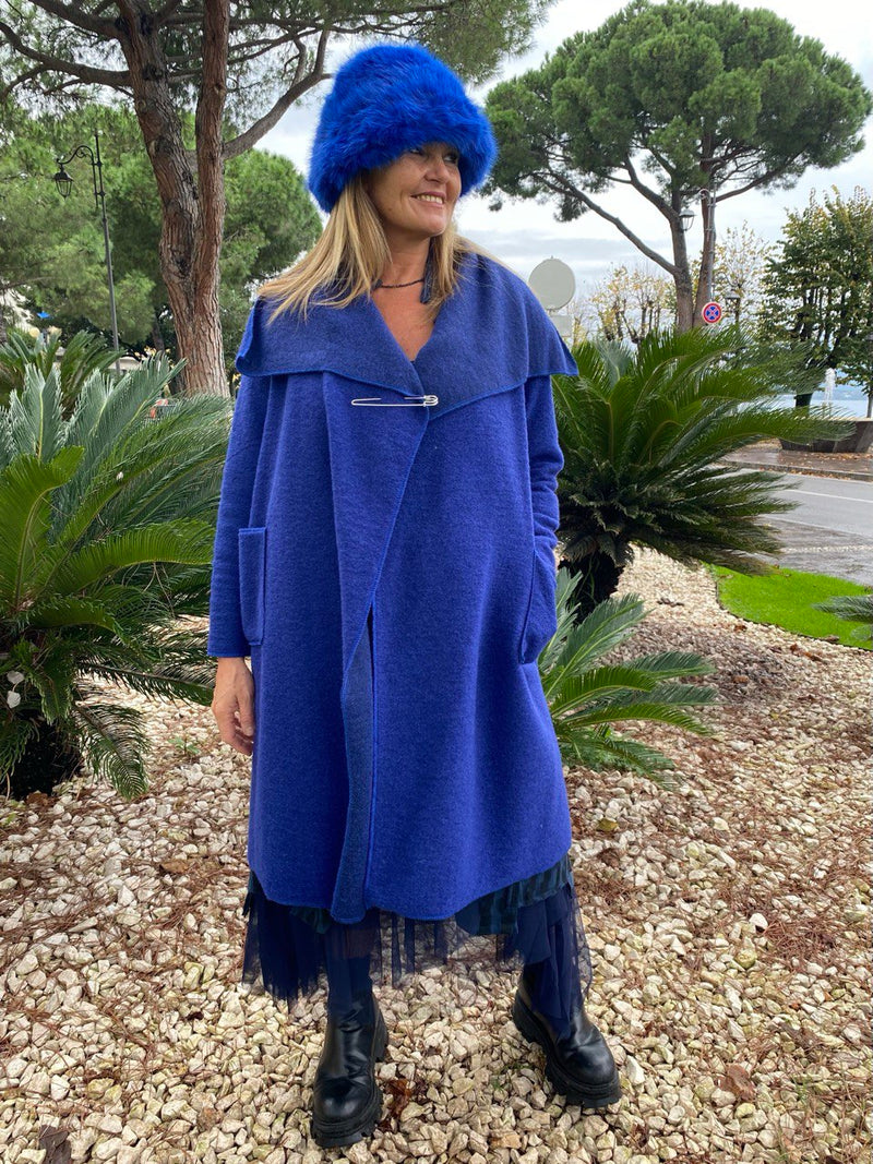 CAPPOTTO / CARDIGAN PARIGI BLU