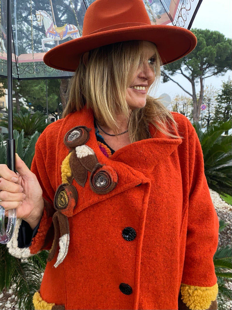 CAPPOTTO MOLDE ARANCIO